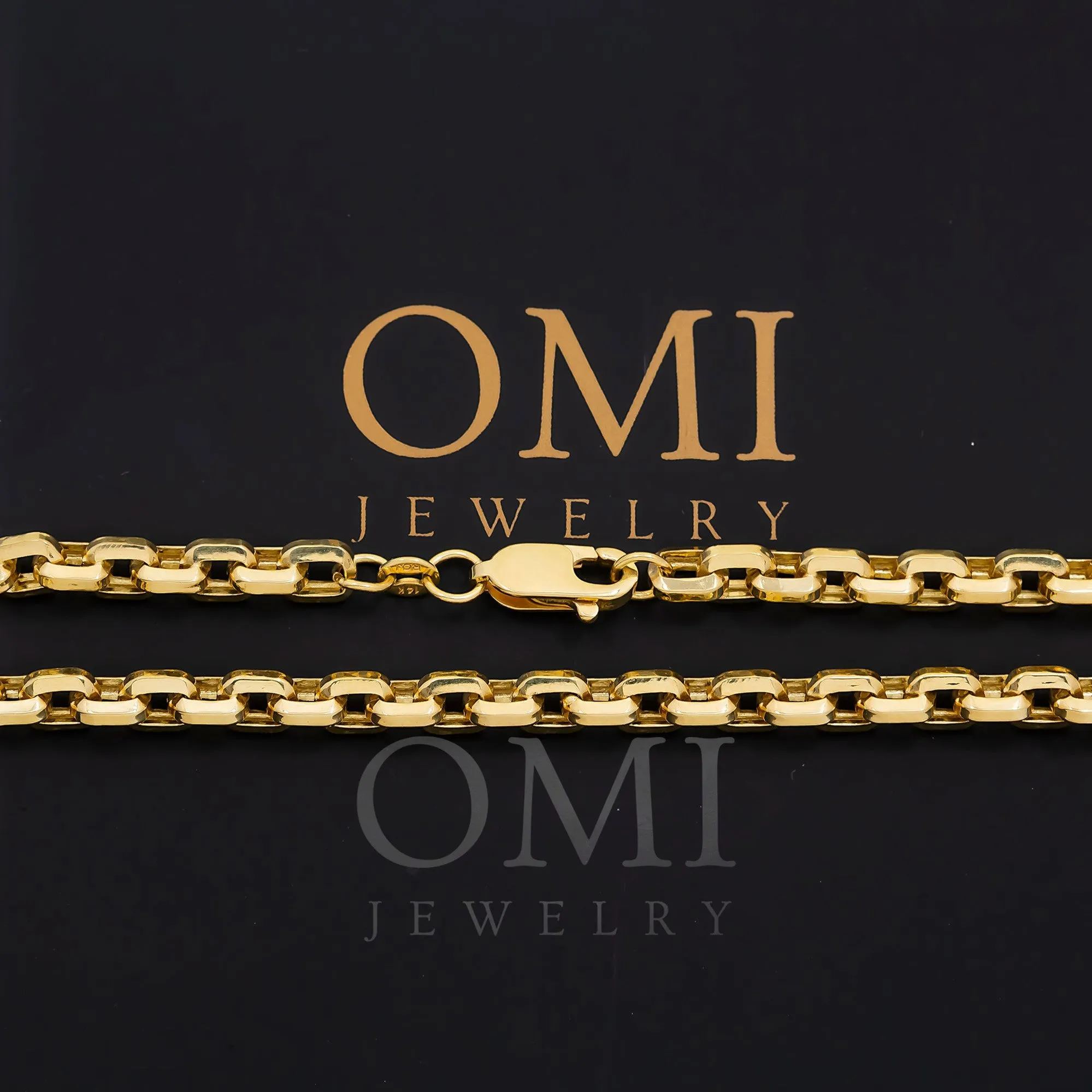 14K GOLD 3MM BOX CHAIN