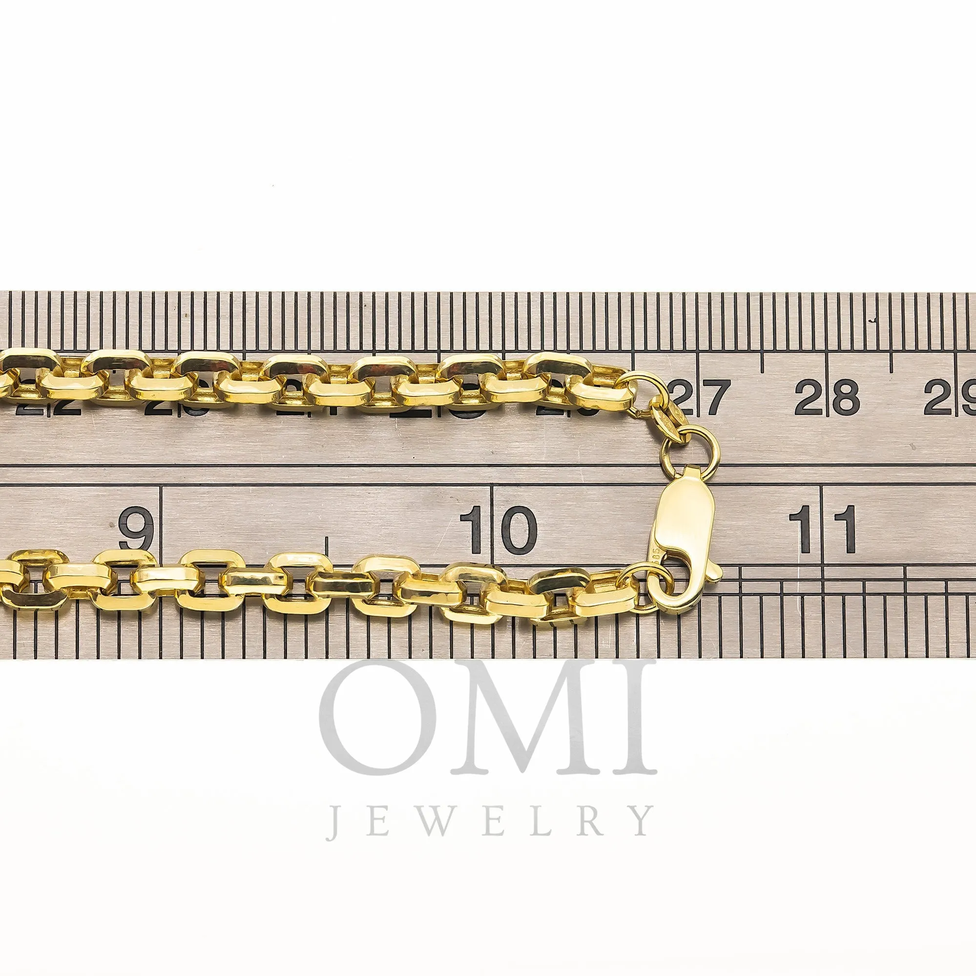 14K GOLD 3MM BOX CHAIN