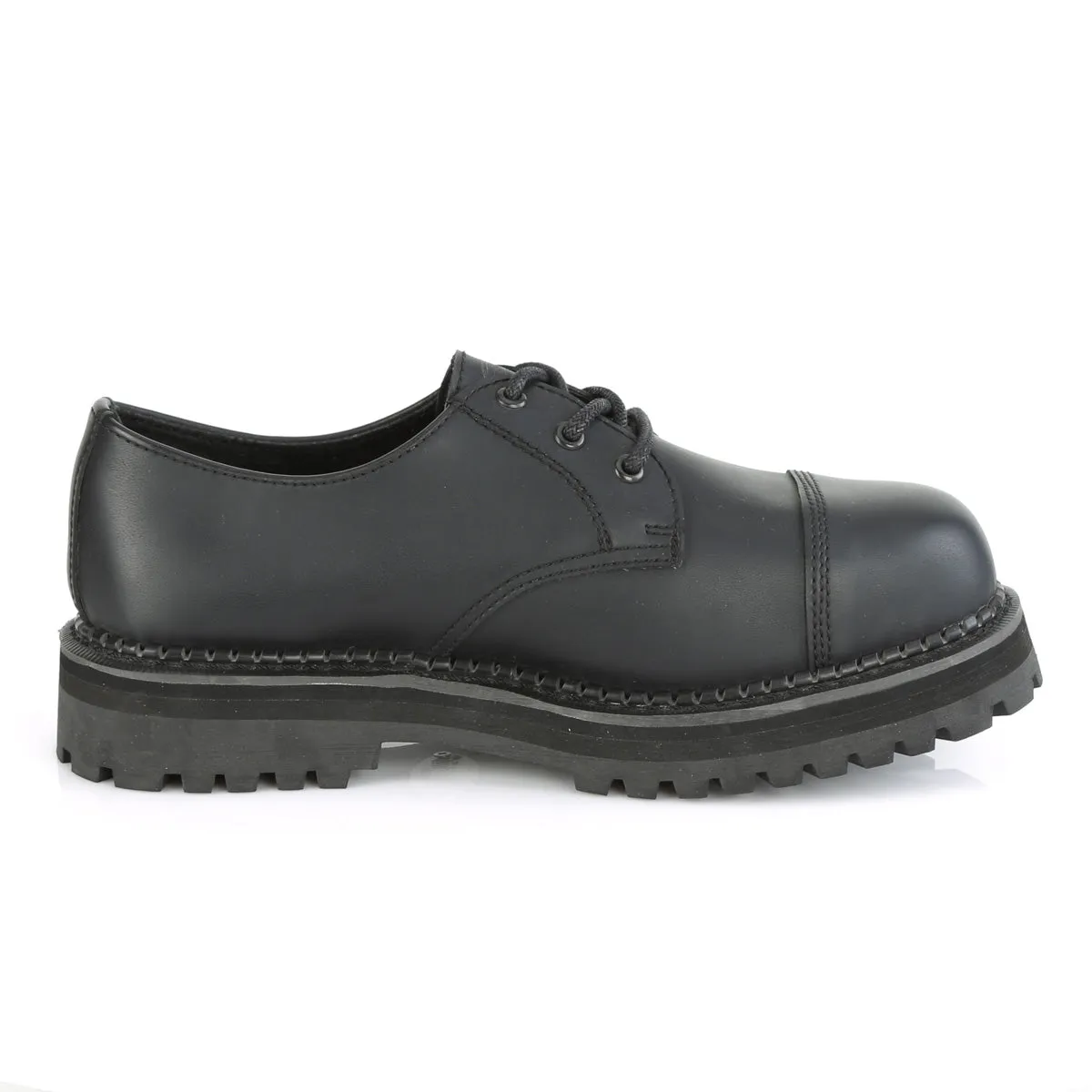 3 Eyelet RIOT-03 Black Pu