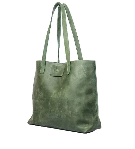 Addis Vintage Brown Classic Tote Handbag