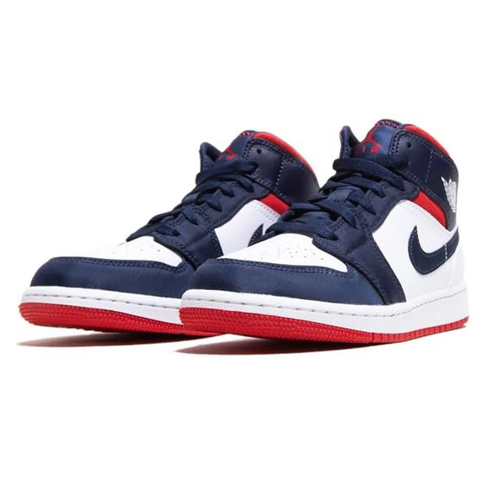 Air Jordan 1 Mid GS 'USA Olympic'