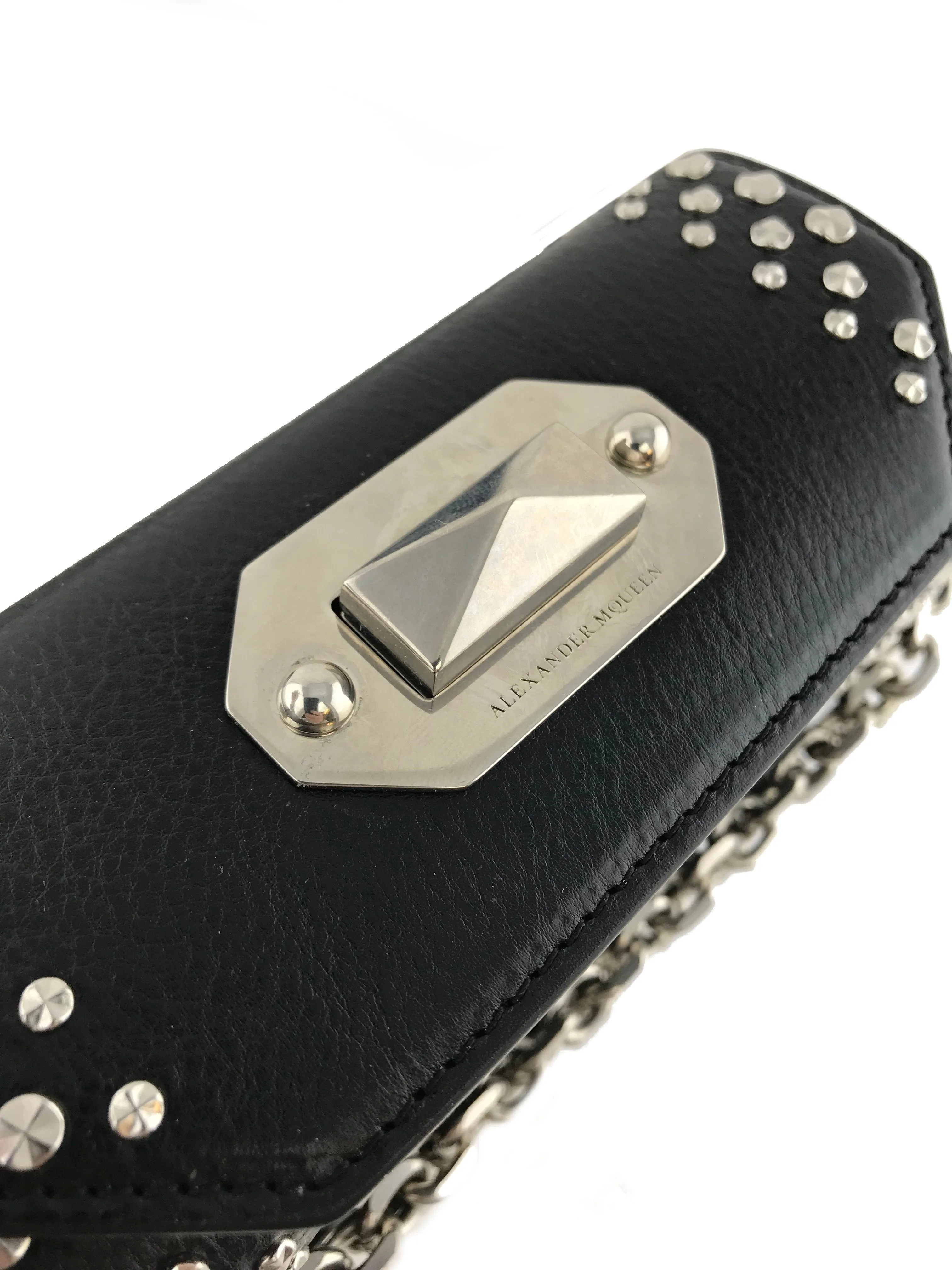 Alexander McQueen Small Box Bag with Studs