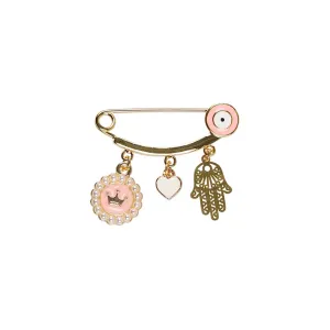 Baby Girl Lucky Charm Badge