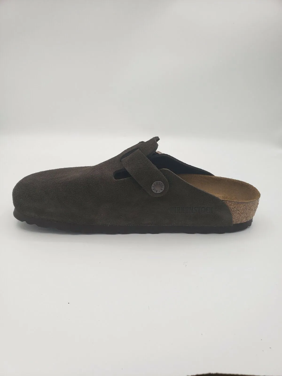 Birkenstock Boston Mocha Suede Unisex