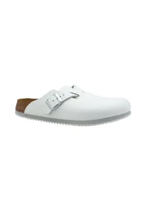 BIRKENSTOCK Boston Sabot Donna White 060136D