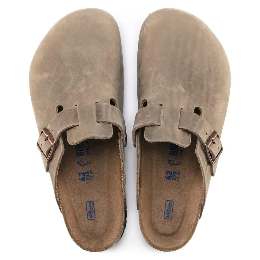 Birkenstock Boston Soft Footbed - Tobacco Oiled Leather