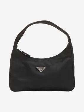 Black Tessuto nylon mini bag