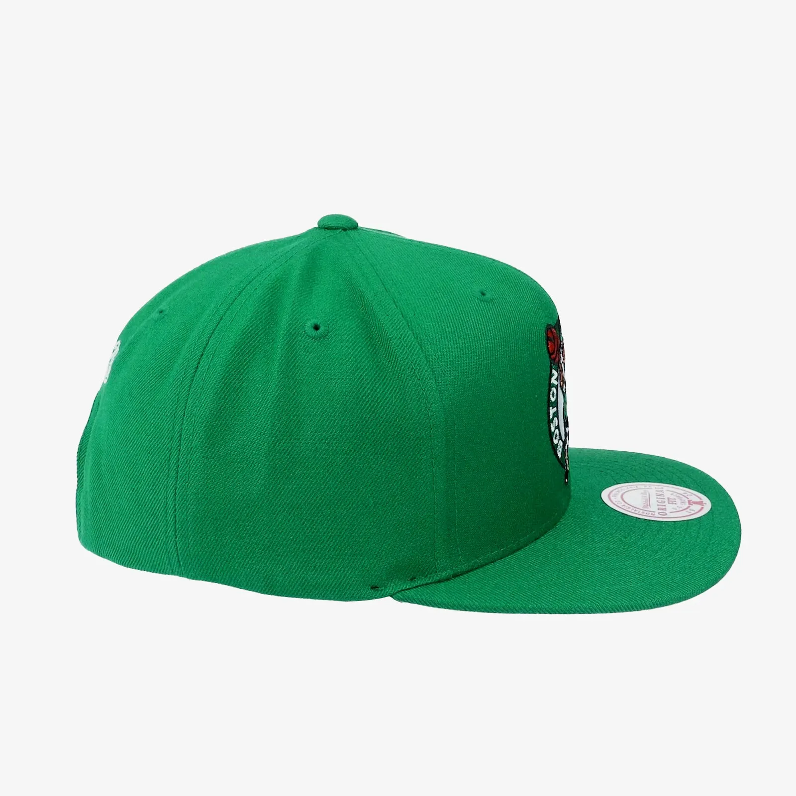 Boston Celtics Team Ground Classic Redline Snapback - Green