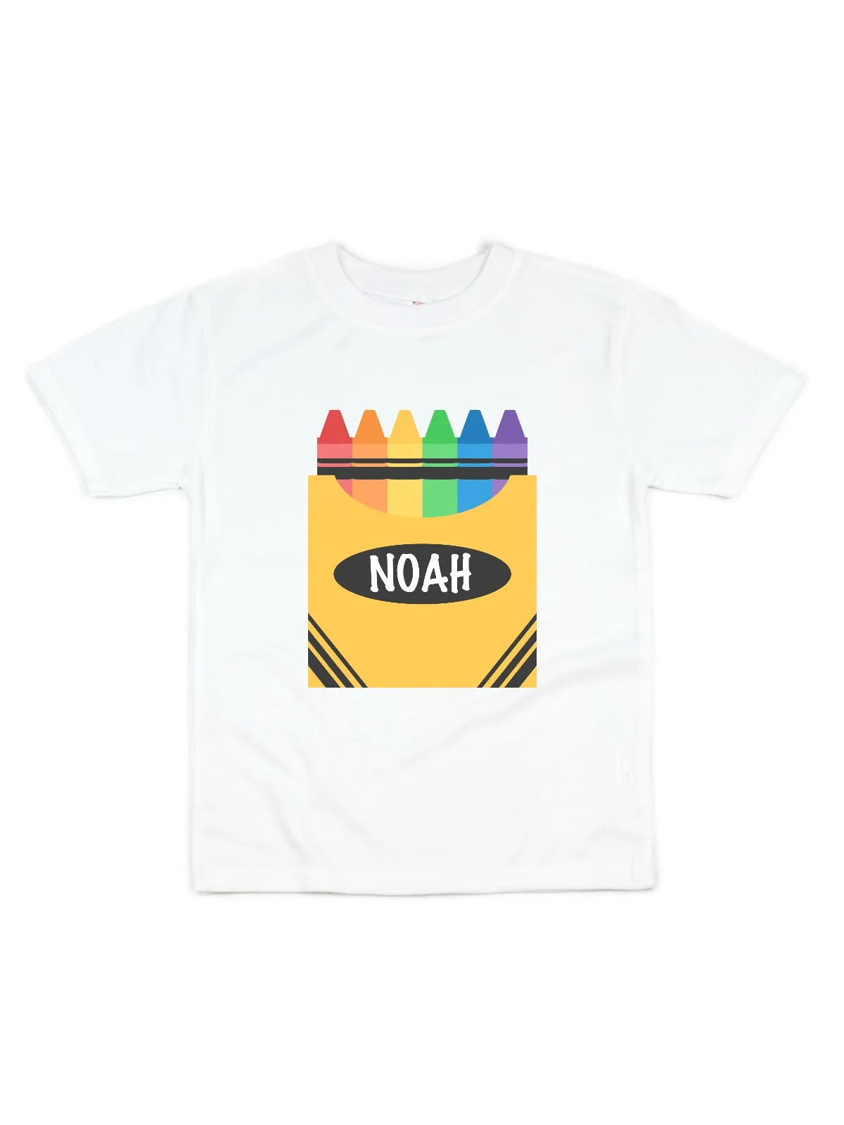 Box of Crayons Kids Personalized Shirt