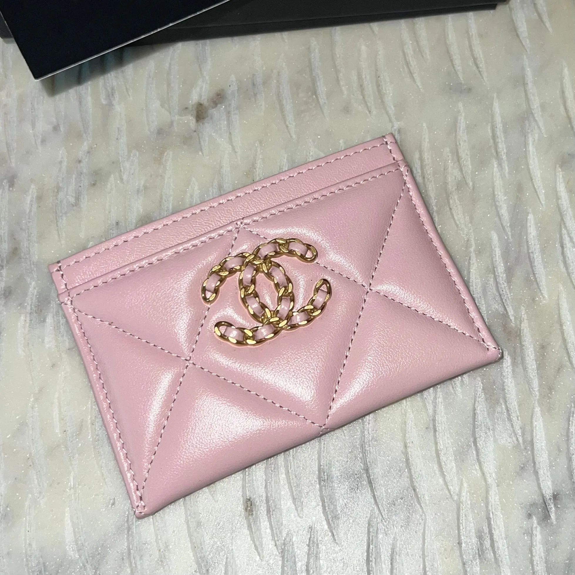 Chanel 19 Card Holder