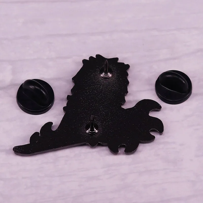 Cool Hashira Rengoku Anime Demon Slayer Enamel Pins Collection Brooches Jewelry Accessories