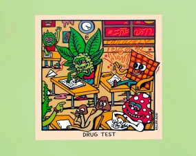 Drug Test Sticker