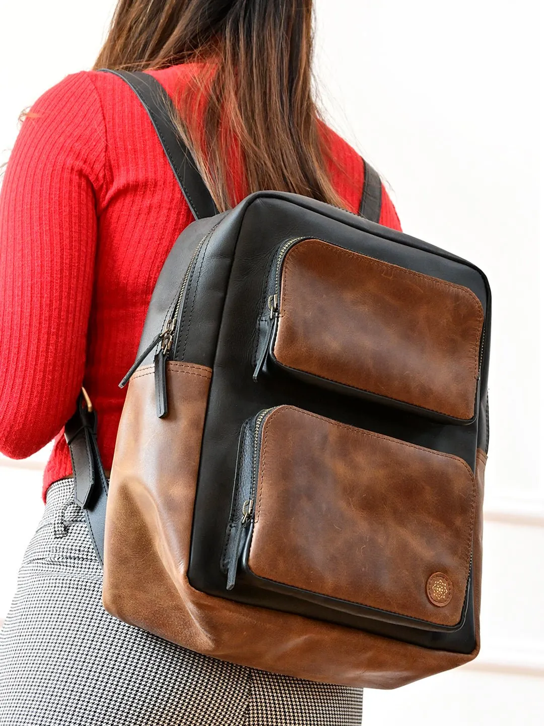 ELISE - LEATHER BACKPACK