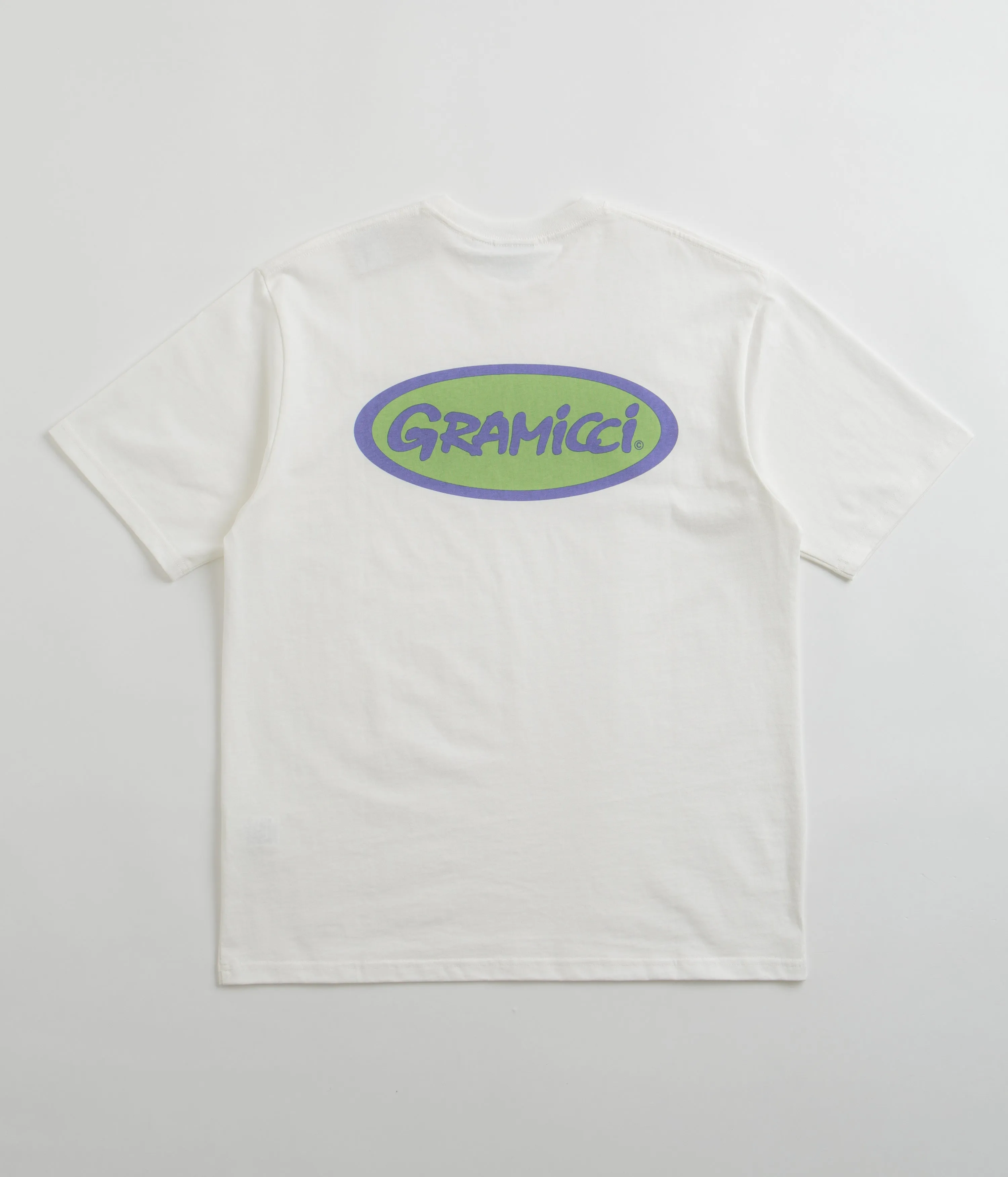 Gramicci Oval T-Shirt - White / Green