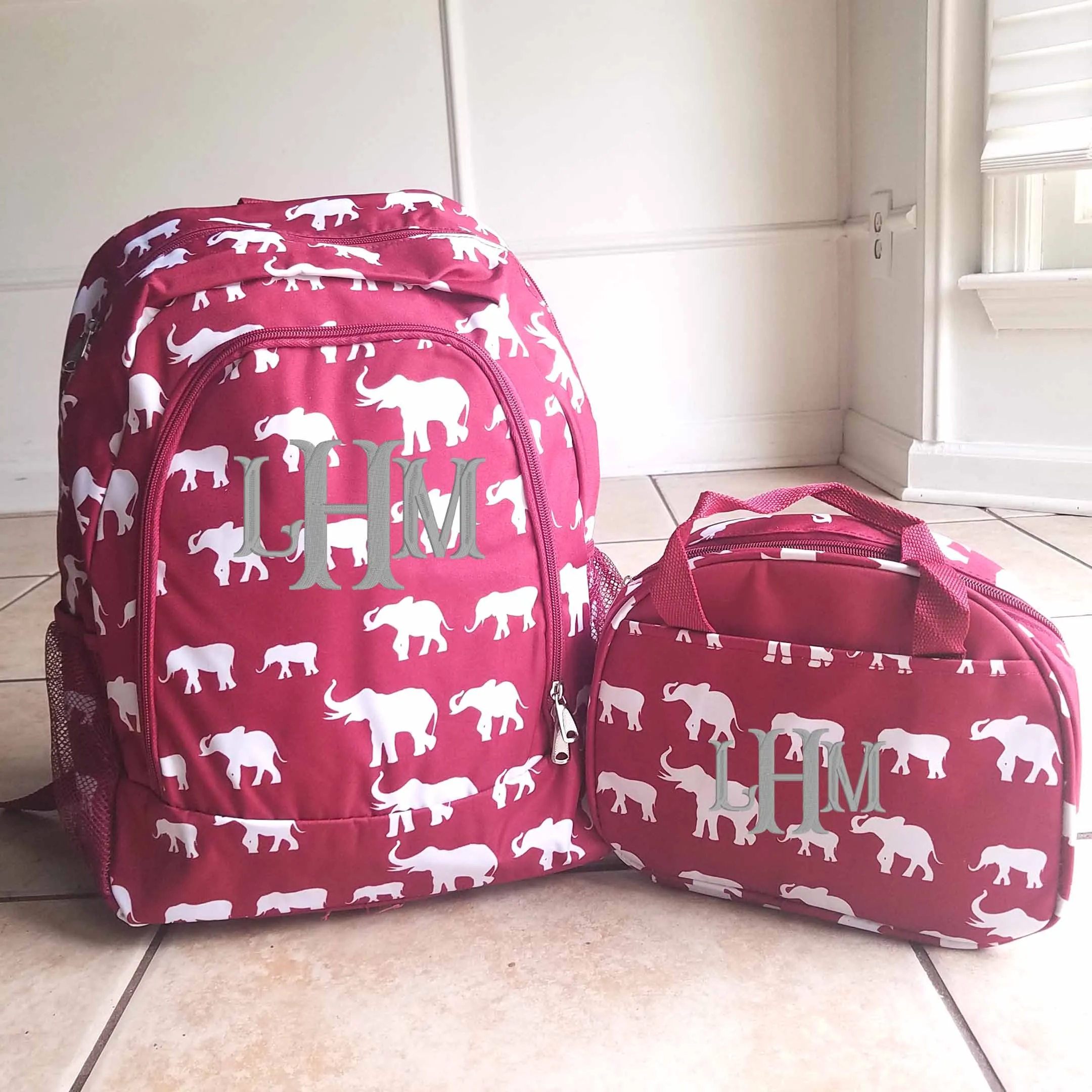 Grey Elephants backpack