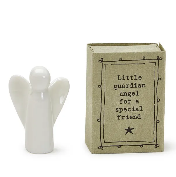 Guardian Angel Keepsake Porcelain in Match Box