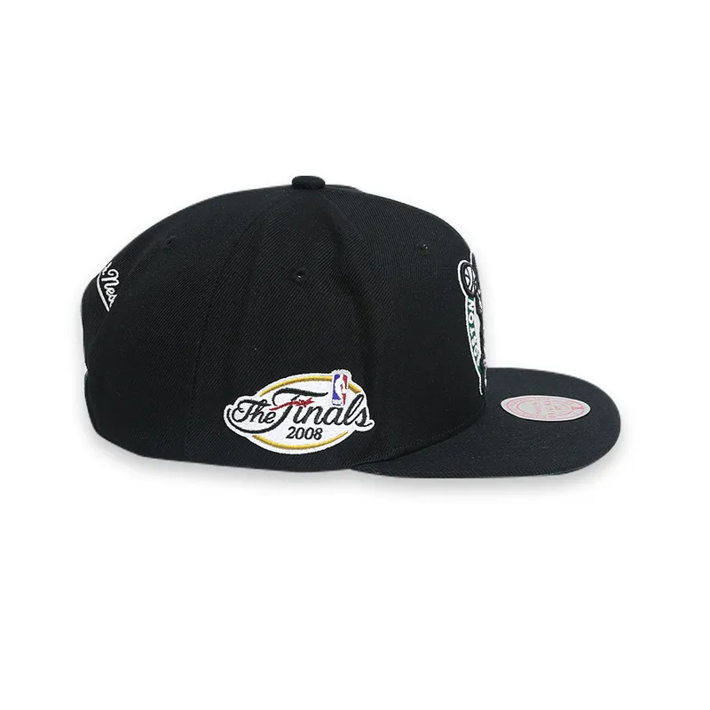 [HHSS2976-BCEYYPPPBLC] Boston Celtics The Final Black Men's Snapback