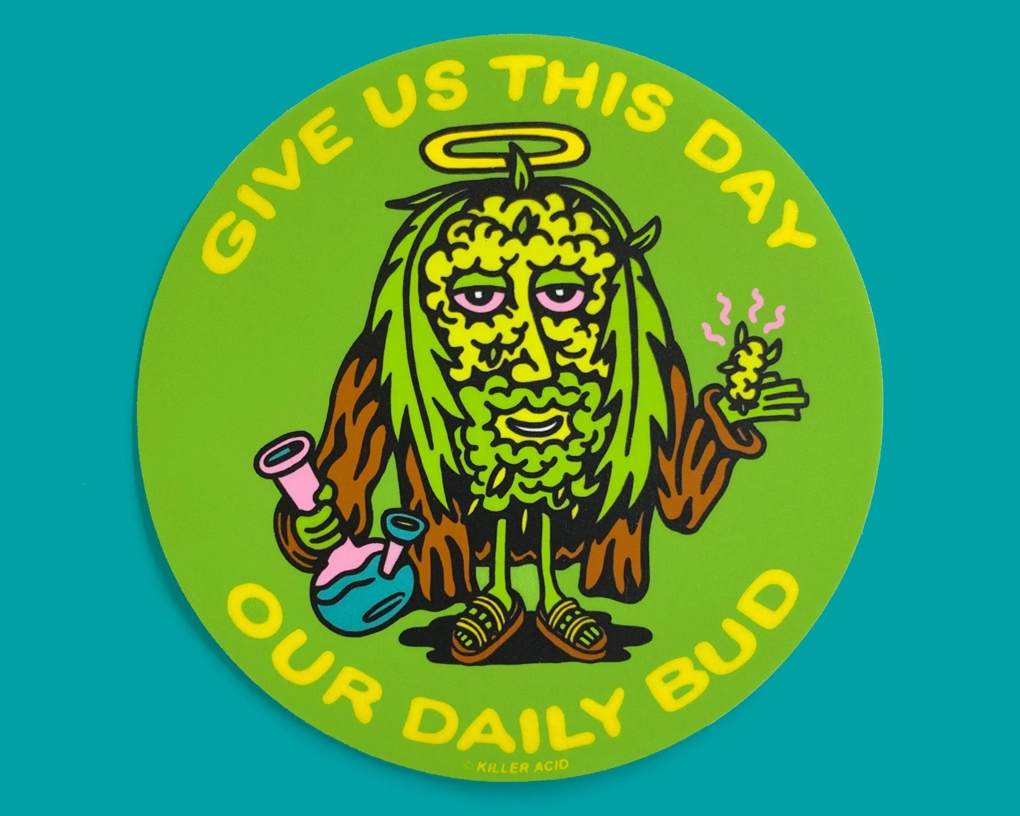 Jesus Bud Sticker