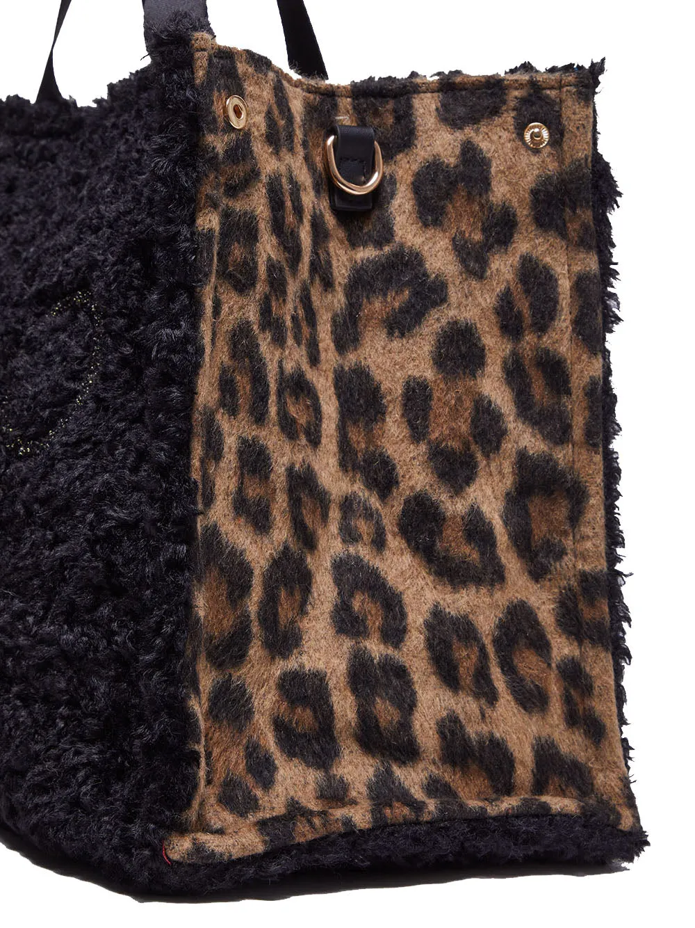 L Tote Fake Fur - Animalier