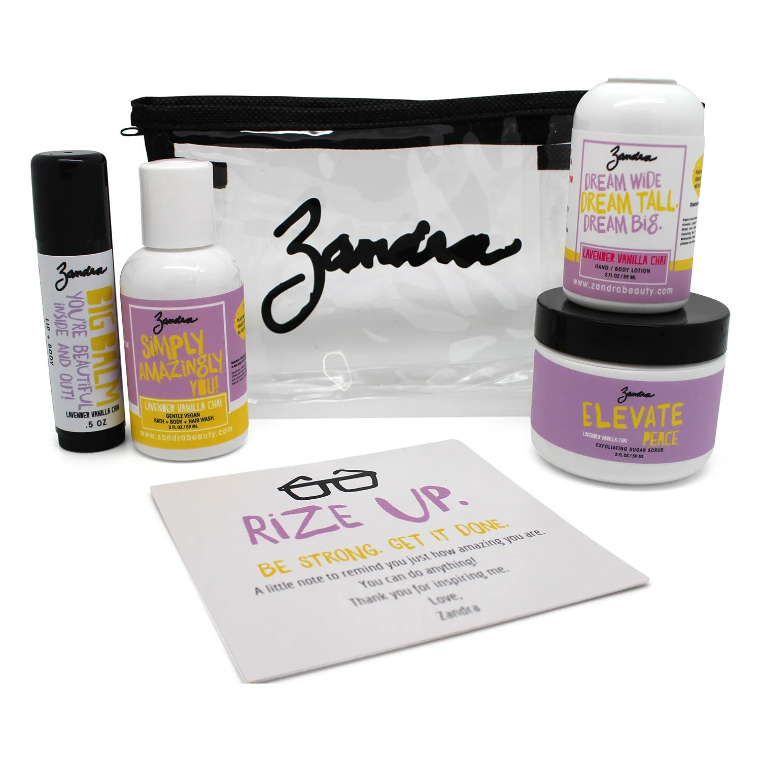 Lavender Vanilla Chai GO GIRL TRAVEL KIT