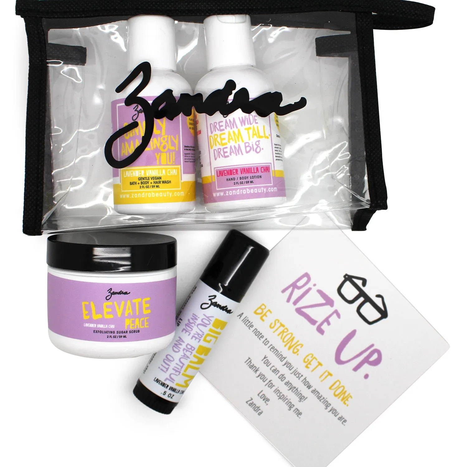 Lavender Vanilla Chai GO GIRL TRAVEL KIT