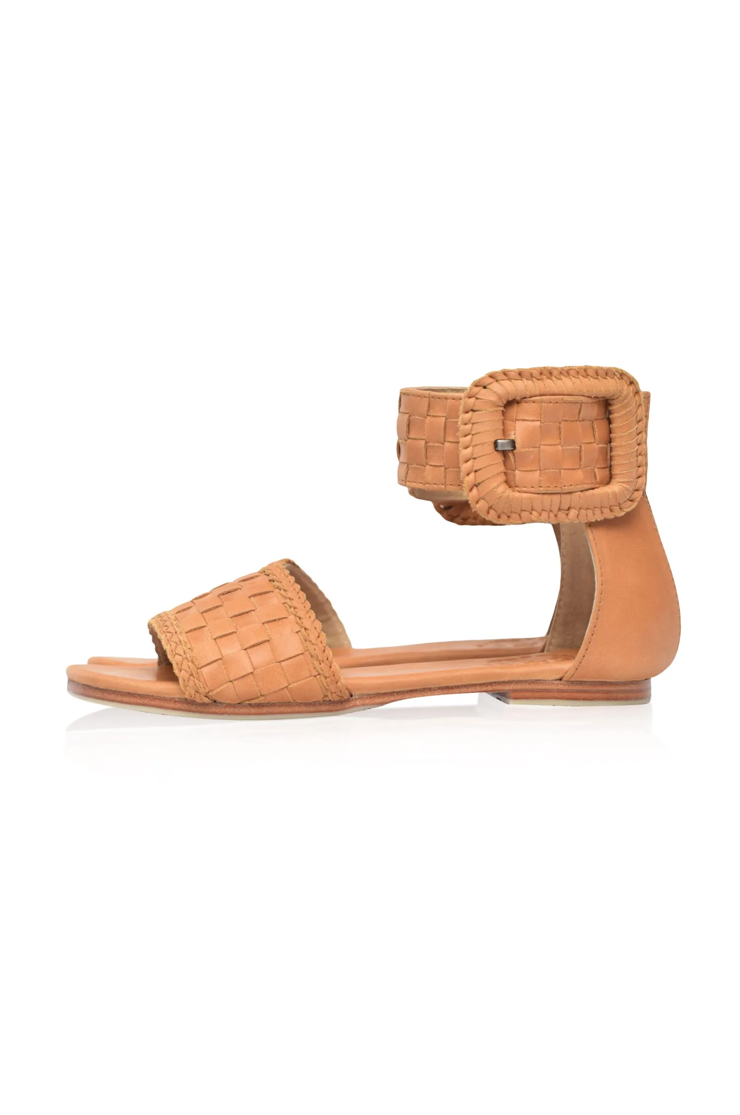 Madagascar Woven Leather Sandals