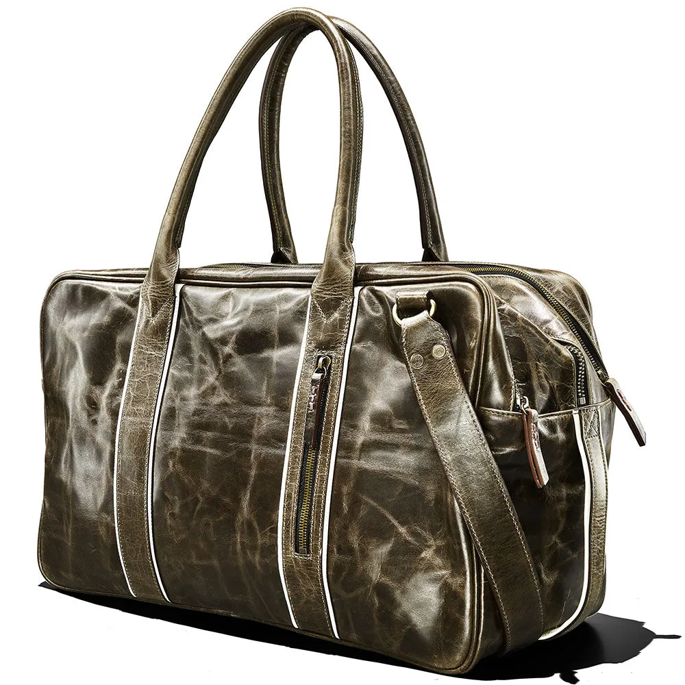 MEN'S KAISER | LEATHER DUFFLE BAG