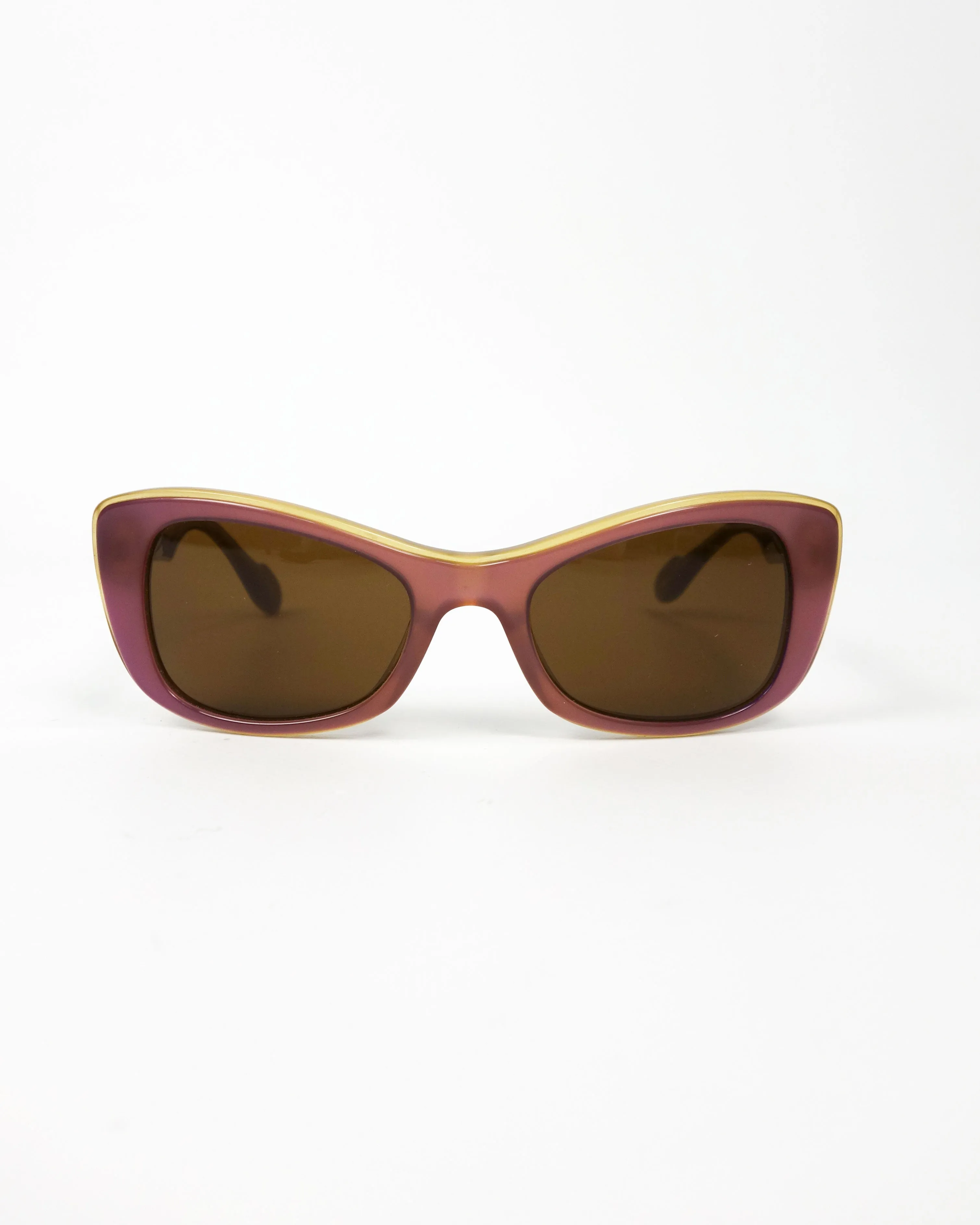 Miu Miu Cat Eye Purple Sunglasses 2000's