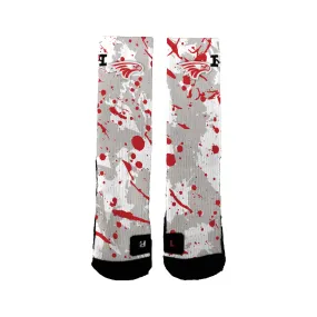 Nixa Hs Ptso/nixa High School Splatter Socks