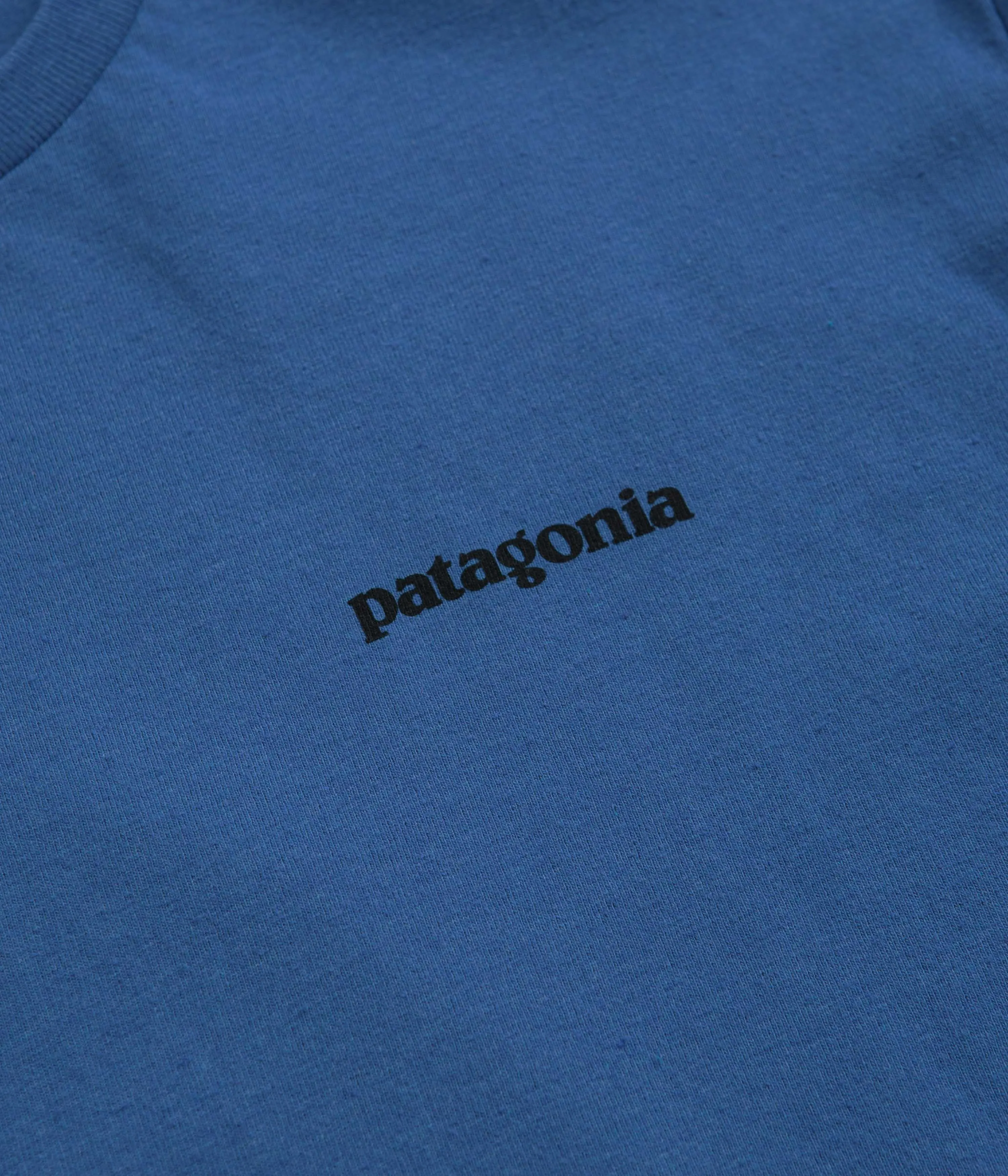 Patagonia P-6 Logo Responsibili-Tee T-Shirt - P-6 Outline: Vessel Blue