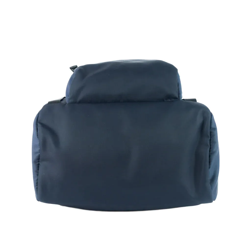 Prada Navy Nylon Double Medium Backpack