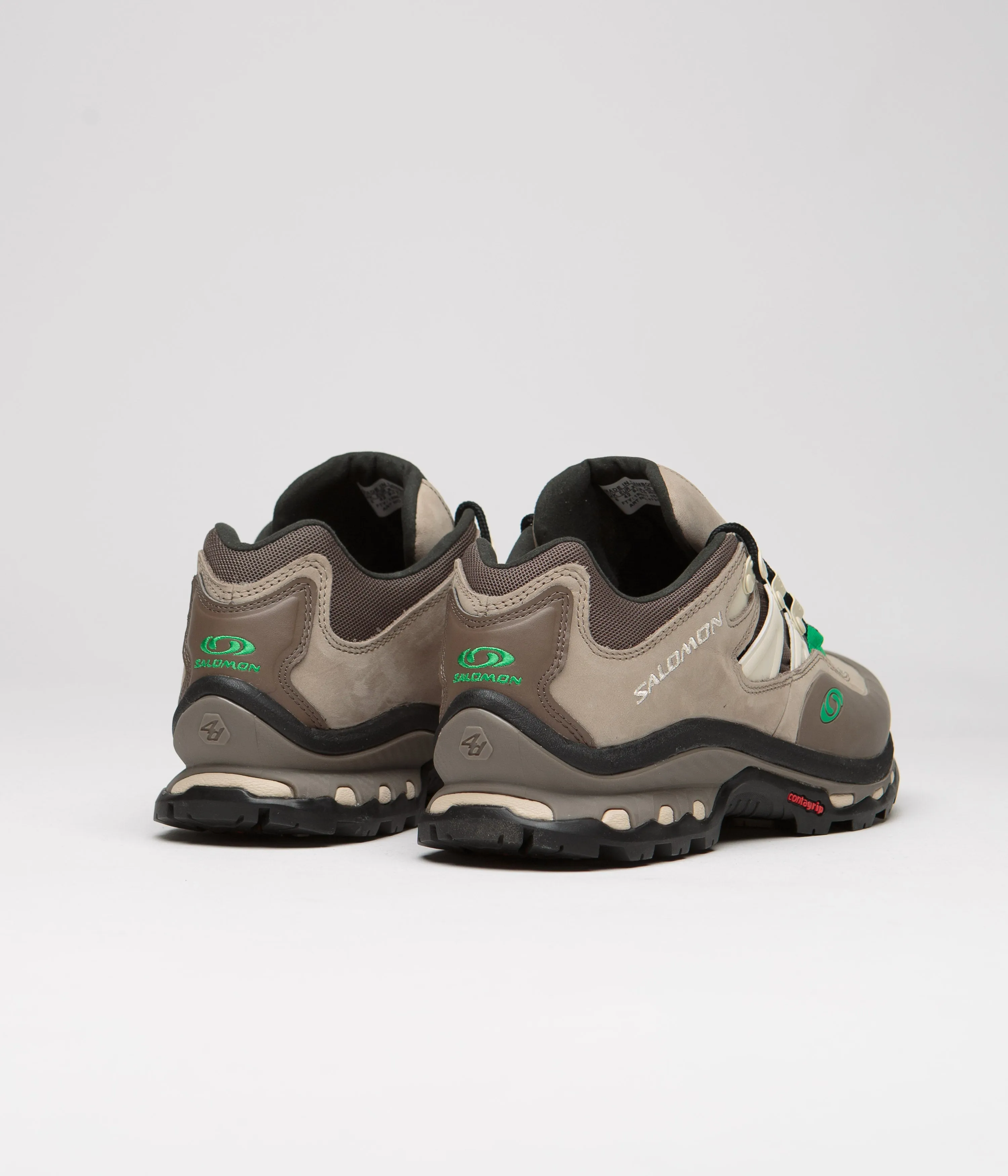 Salomon XT-Quest 2 Shoes - Falcon / Cement / Bright Green