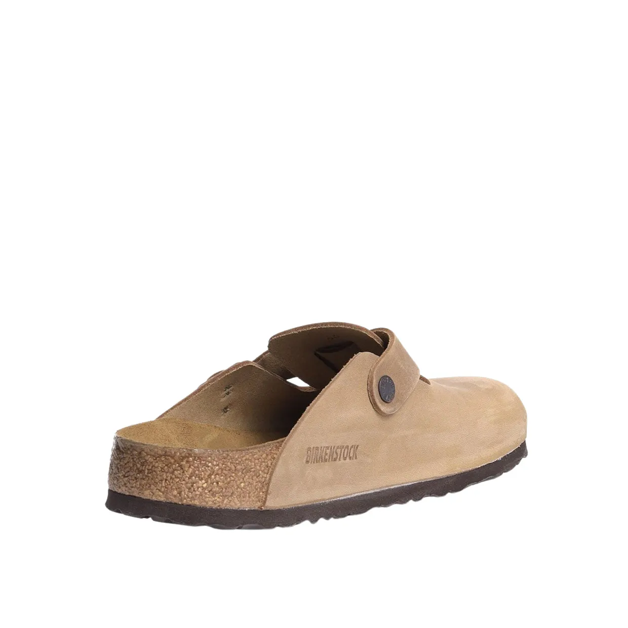 Sandali Birkenstock Boston Pelle Oliata Marrone Chiaro