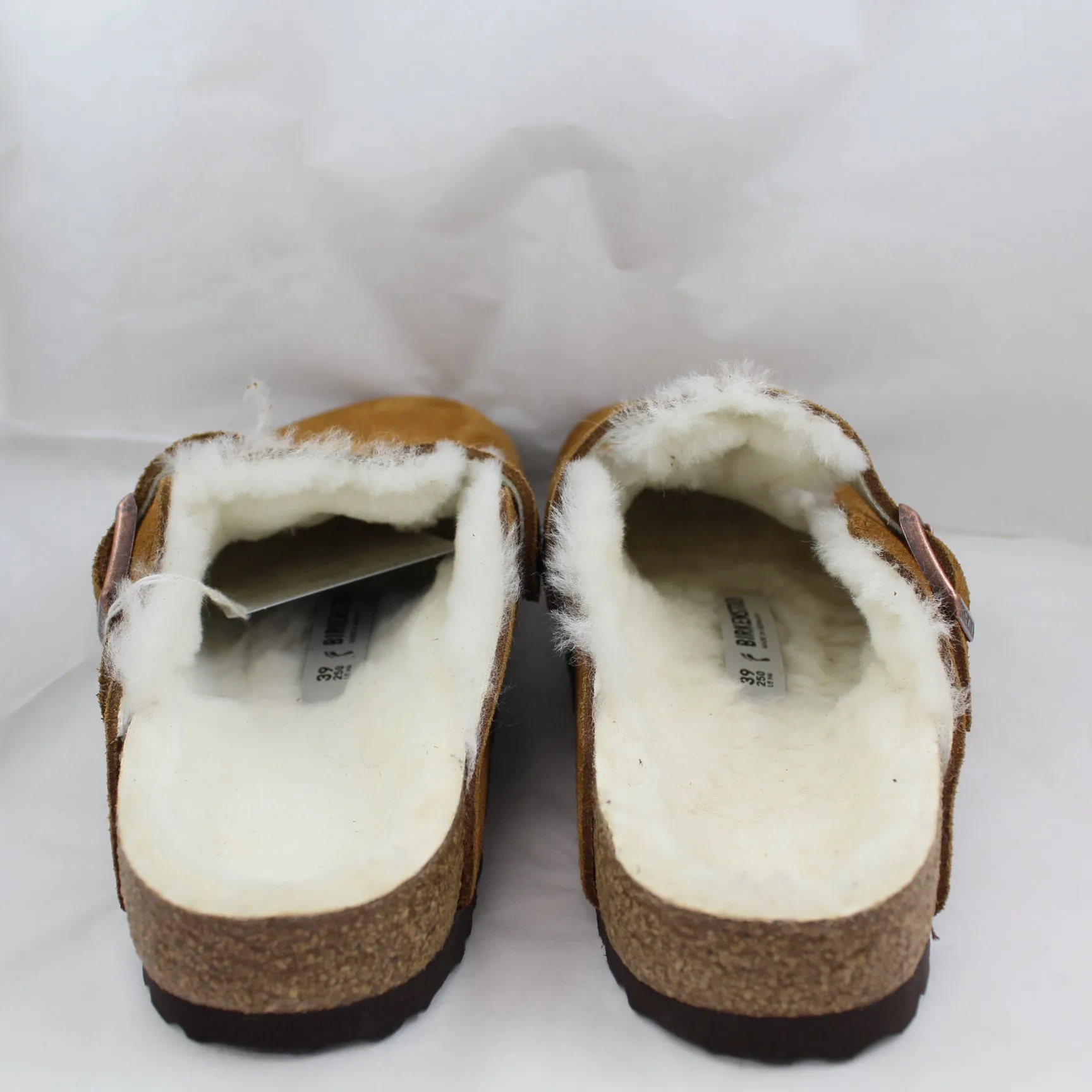 Womens Birkenstock Boston Shearling Mink