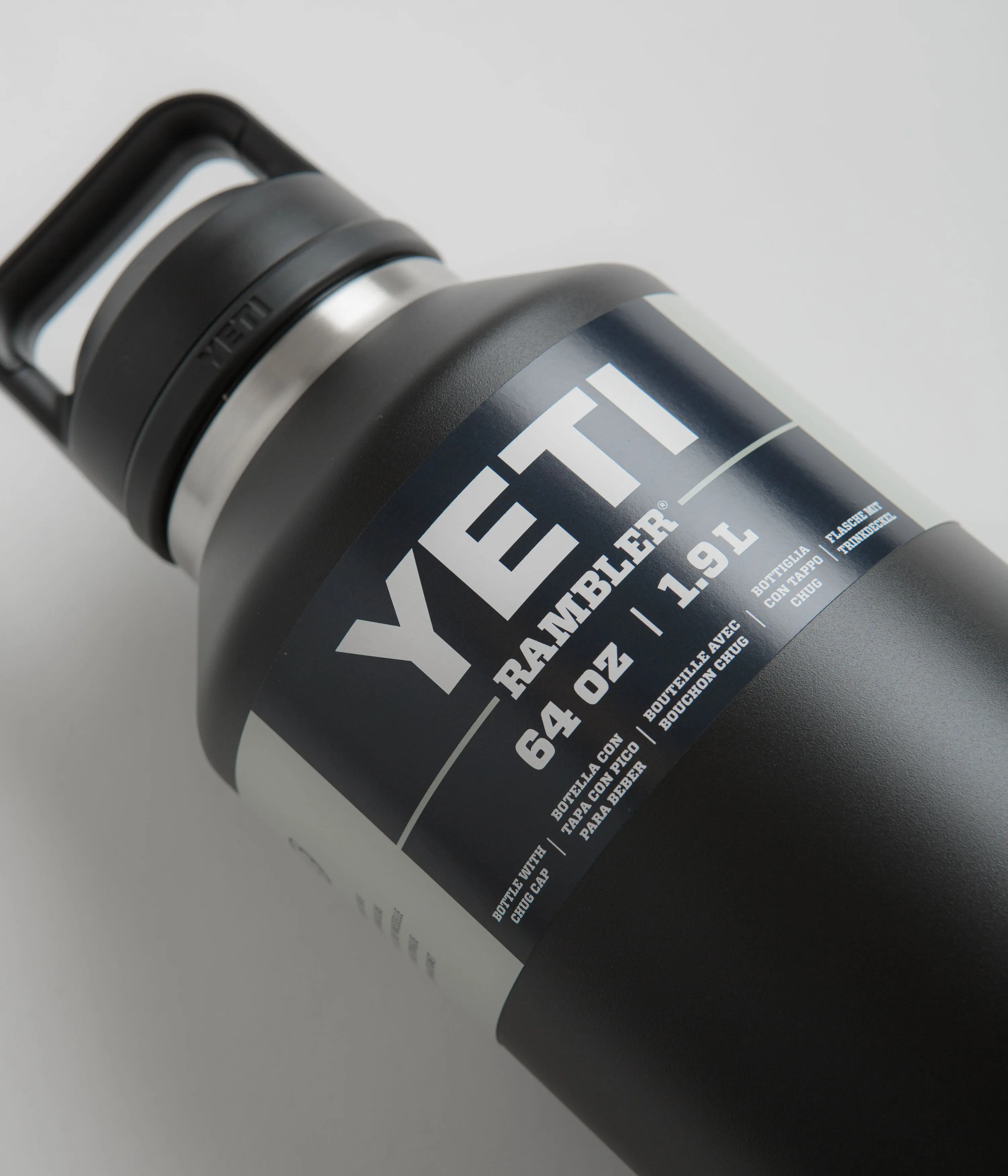 Yeti Chug Cap Rambler Bottle 64oz - Black